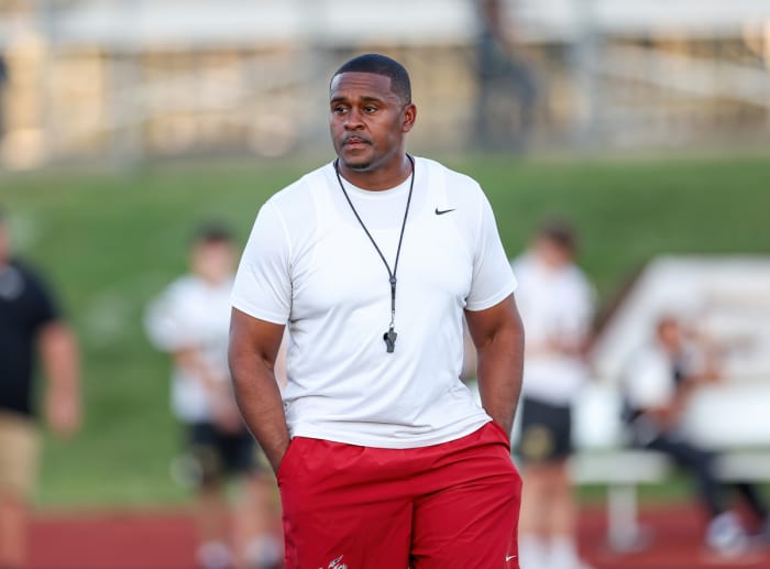 Raymore-Peculiar at Lee's Summit North Missouri football 9-29-23 David Smith 23748